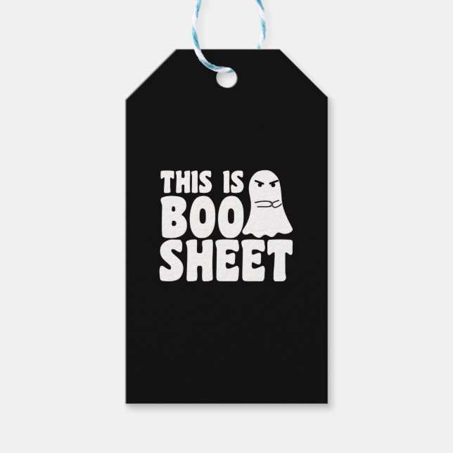 Das ist das Bootschild Ghost Funny Halloween-Kostü Geschenkanhänger (Vorderseite)
