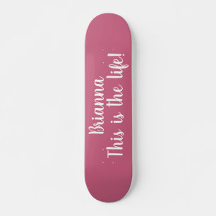 Das ist das Coole Zitat Personalisiert Skateboard