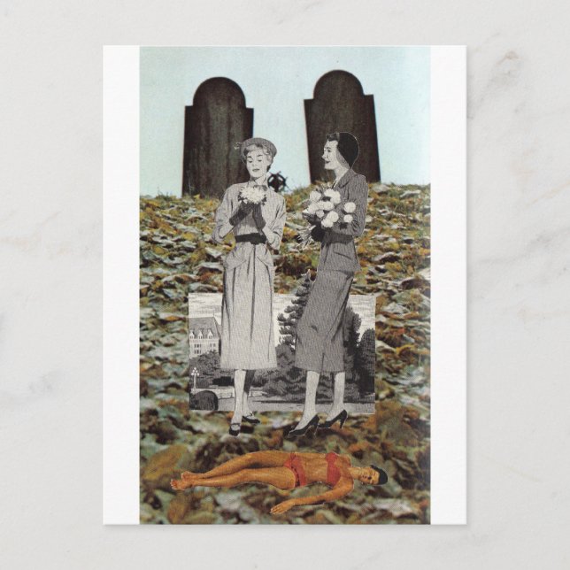 Das ist das Ende und sein Stillleben! Postkarte (Vorderseite)