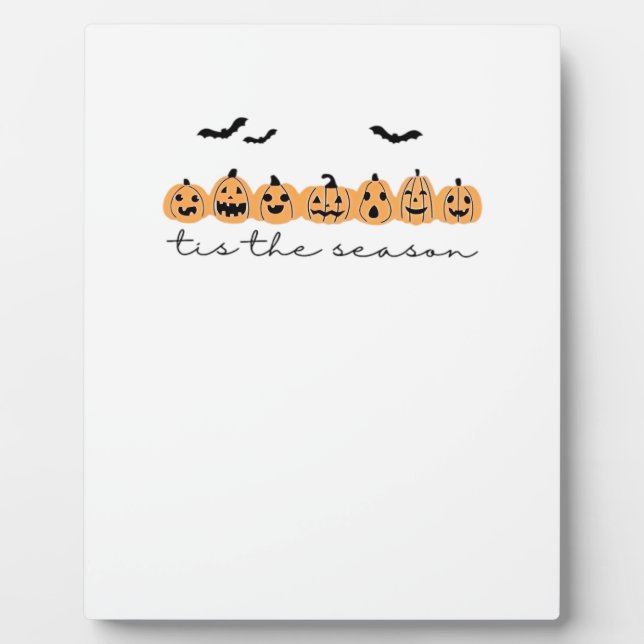 Das ist das Halloween-Weihnachtsfest D Fotoplatte (Vorderseite)