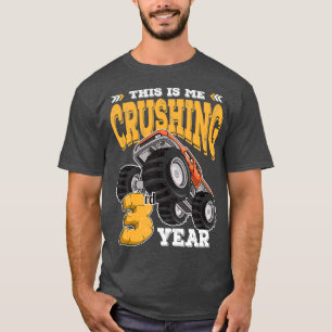 Das ist das Ich zerreiße das 3. Jahr Monster Truck T-Shirt