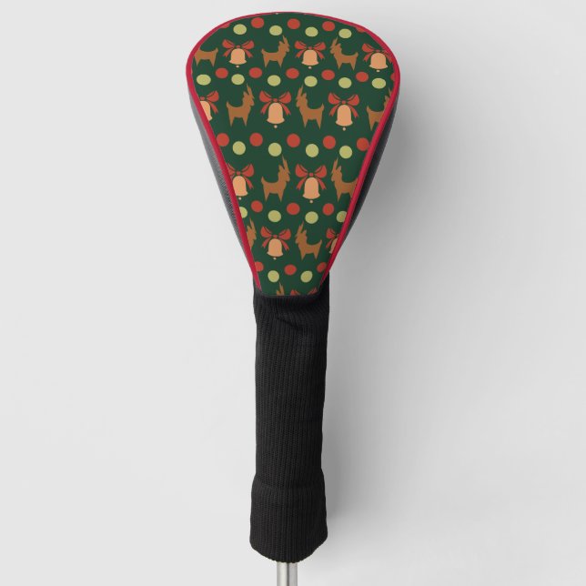 Das ist das Jahreszeitmuster Golf Headcover (Vorderseite)