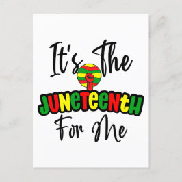 Das ist das Jüngste für mich Melanin Black Sista B Postkarte