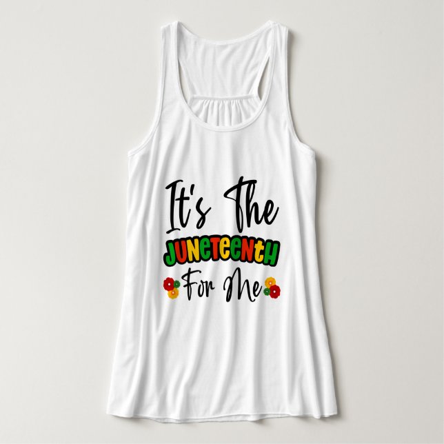 Das ist das Jüngste für mich Melanin Black Sista B Tank Top (Design Vorderseite)