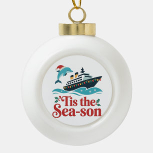 Das ist das Matching der Seefahrer-Familie Keramik Kugel-Ornament
