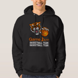 Das ist das Saisonbasketballspiel auf Tiger Hoodie
