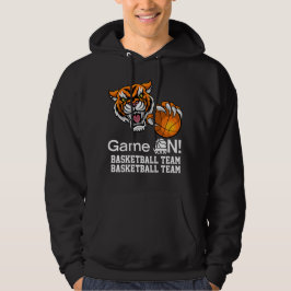 Das ist das Saisonbasketballspiel auf Tiger Hoodie