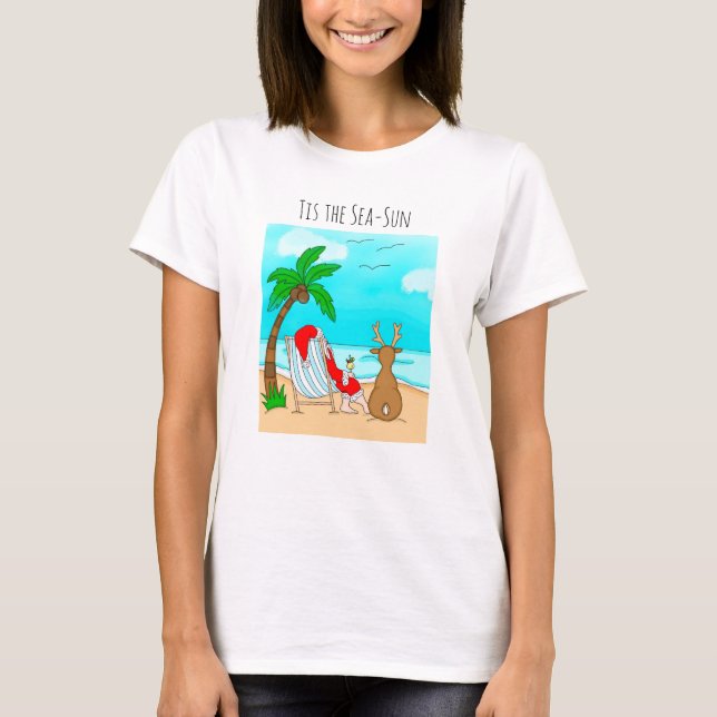 Das ist das Sea-Sun-Snowbird-Weihnachtsfest T-Shirt (Vorderseite)