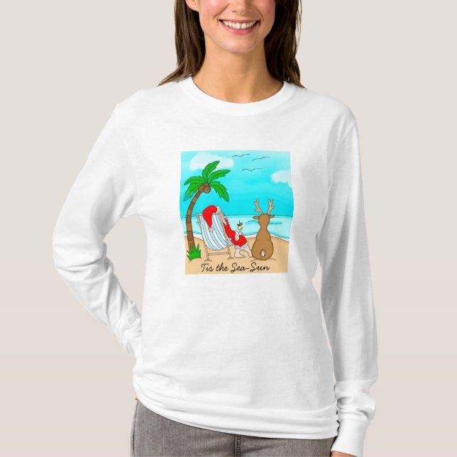 Das ist das Sea-Sun-Snowbird-Weihnachtsfest T-Shirt (Vorderseite)