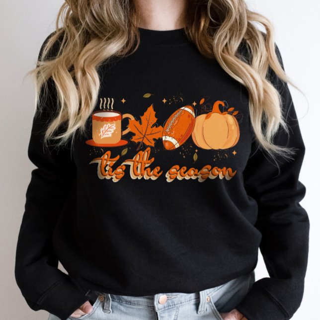 Das ist das Season Football Pumpkin Fall Sweatshir Sweatshirt (Von Creator hochgeladen)
