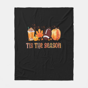 Das ist das Season Leopard Pumpkin Football Hallow Fleecedecke