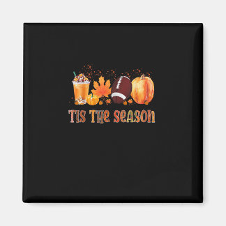 Das ist das Season Leopard Pumpkin Football Hallow Magnet