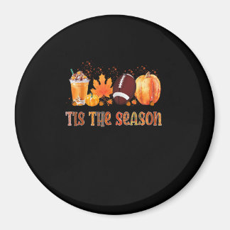 Das ist das Season Leopard Pumpkin Football Hallow Magnet