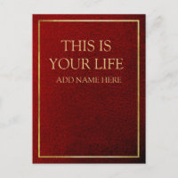 Das ist dein Leben Funny Parody Personalisiert