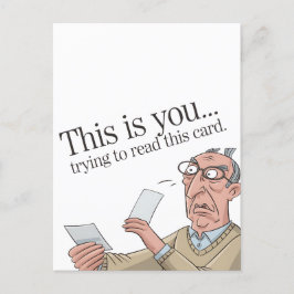 Das ist dein Versuch, diesen Card lustigen Vater z Postkarte