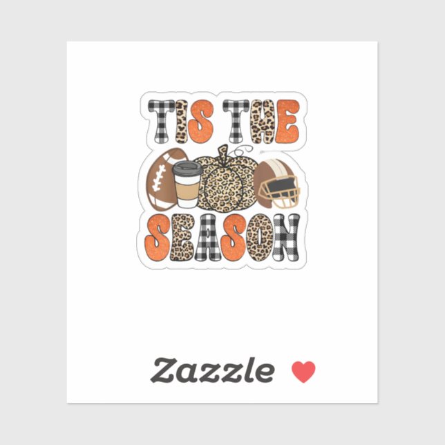 Das ist der Erntedank-Funny von der Jahreszeit Aufkleber (Blatt)