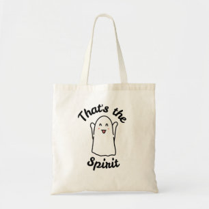 Das ist der Geist - Niedliches Happy Ghost Design Tragetasche
