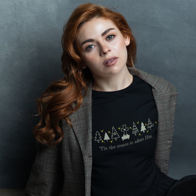 DAS IST DER GRUND Christliche Weihnachtskrippe Sch T-Shirt (Von Creator hochgeladen)