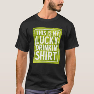 Das ist der grüne irische Whiskey meines Glückstri T-Shirt