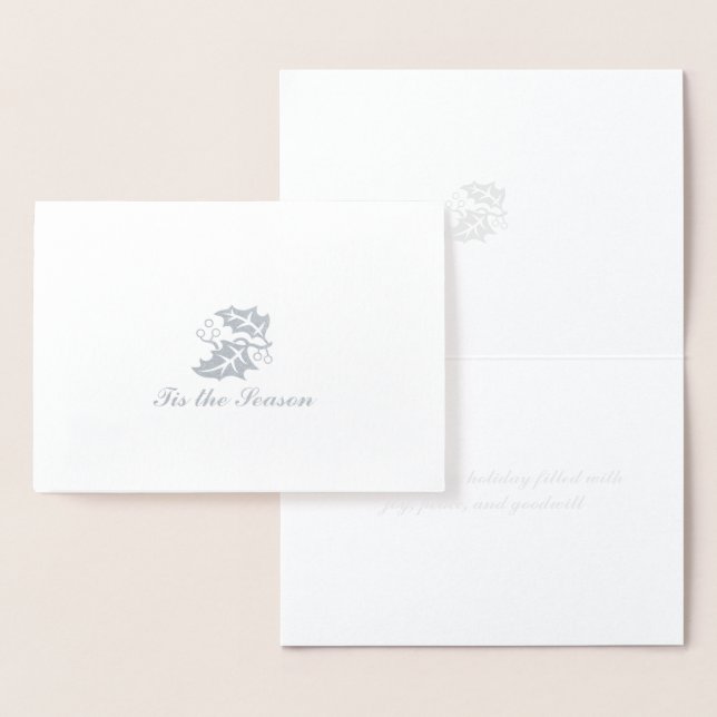 Das ist der Silberstreifen der Jahreszeit Folienkarte (Anzeige)