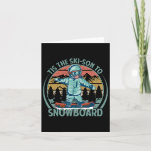 Das ist der Ski-Sohn zum Snowboard - Snowboarden - Karte