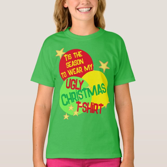 Das ist der T - Shirt des Weihnachtskids in der Ja (Vorderseite)