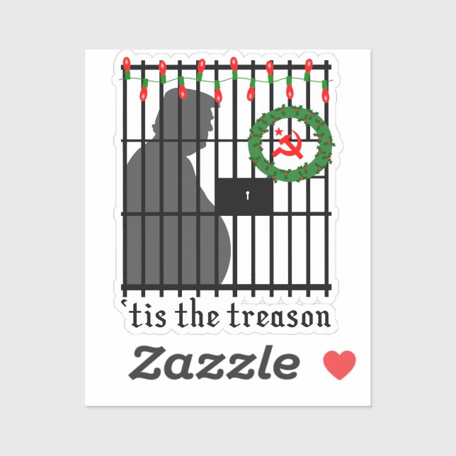 Das ist der Verrat Donald Trumps Aufkleber (Blatt)