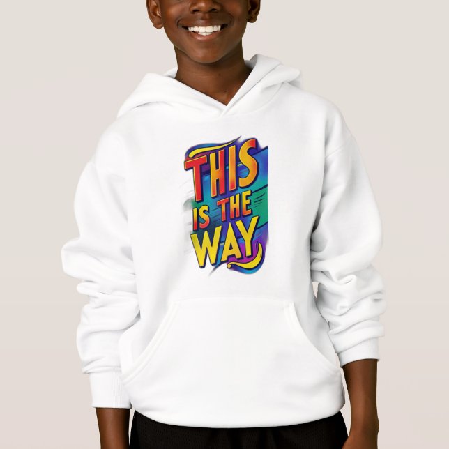 Das ist der Weg Hoodie (Vorderseite)