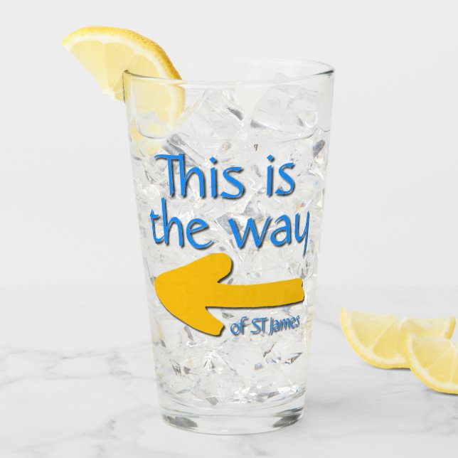 Das ist der Weg zum Spielen Glas (Vorderseite Ice)