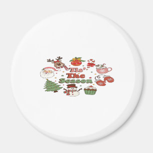 Das ist der Weihnachtsakrylenblock der Saison Magnet