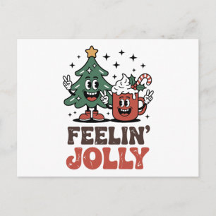 Das ist der Weihnachtsbaum-Weihnachtsmannmütze-Kaf Postkarte