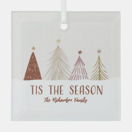 Das ist der Weihnachtsfeiertag Bäume Individuelle Ornament Aus Glas