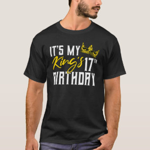 Das ist die 17. Geburtstagsparty meines Königs T-Shirt