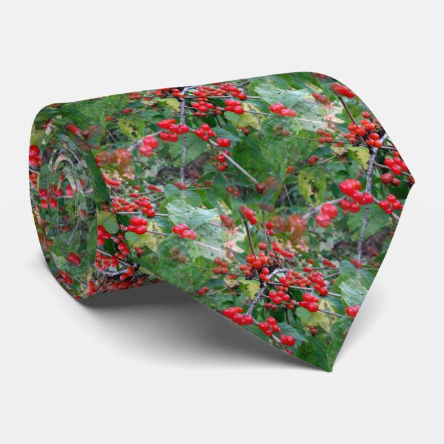 Das ist die Berries-Krawatte Krawatte (Gerollt)