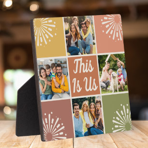 Das ist die Fotokassenfamilie aus dem 4. Jahrhunde Fotoplatte