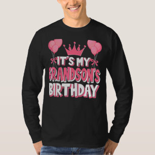 Das ist die Geburtstagsfeier meines Enkels T-Shirt
