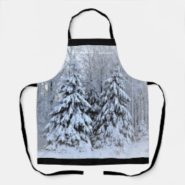 Das ist die Jahreszeit auf Nord-Mn, schwarze Grenz Schürze