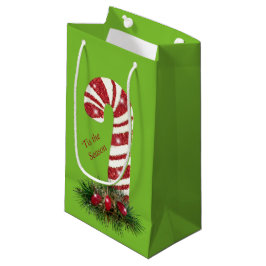 'Das ist die Jahreszeit Candy Cane Shines Kleine Geschenktüte