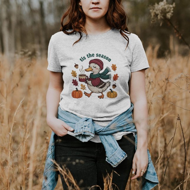 Das ist die Jahreszeit, der Herbstgoose Pumpkin Ge Sweatshirt (Von Creator hochgeladen)