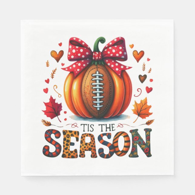 Das ist die Jahreszeit, die Napkins Serviette (Vorderseite)