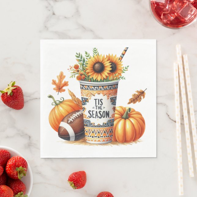 Das ist die Jahreszeit, die Napkins Serviette (Beispiel)