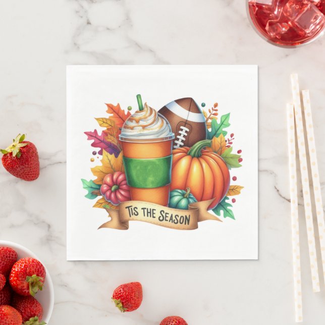 Das ist die Jahreszeit, die Napkins Serviette (Beispiel)