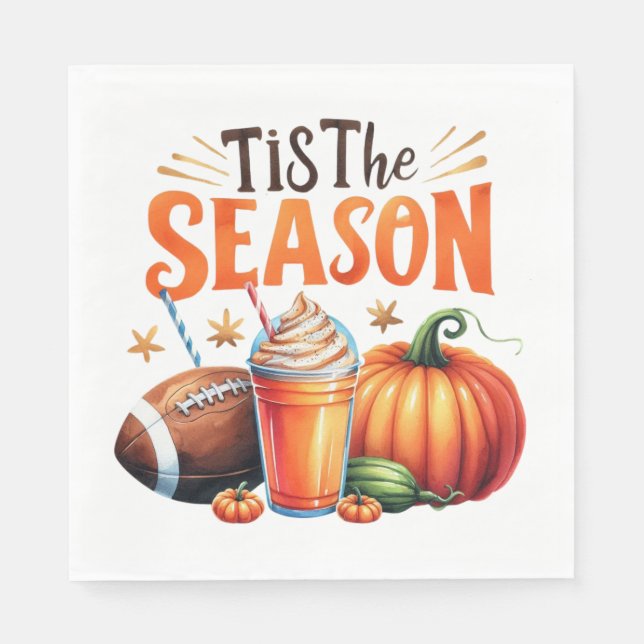 Das ist die Jahreszeit, die Napkins Serviette (Vorderseite)