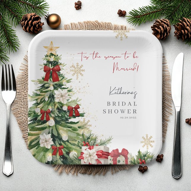 Das ist die Jahreszeit für das verheiratete Winter Pappteller (Von Creator hochgeladen)