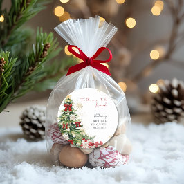 Das ist die Jahreszeit für das verheiratete Winter Runder Aufkleber