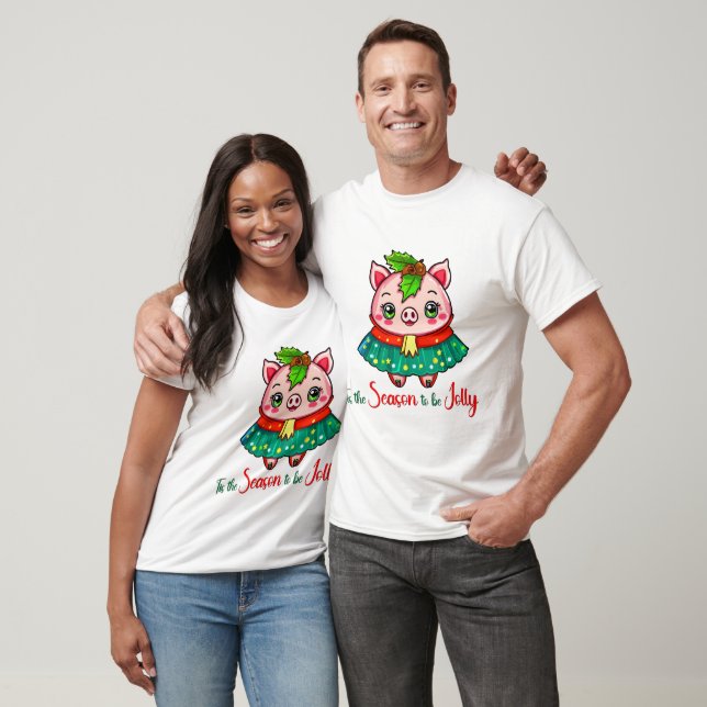 Das ist die Jahreszeit für fröhliches Weihnachtssc T-Shirt (Unisex)