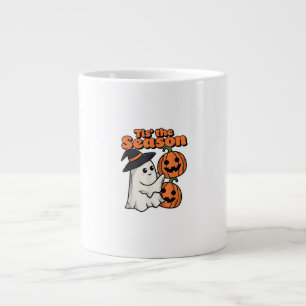 Das ist die Jahreszeit Halloween-Kostüm Hexenhut Jumbo-Tasse