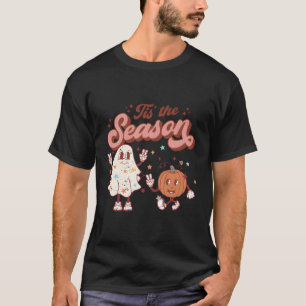 Das ist die Jahreszeit Halloween Py Ghost Pumpkin T-Shirt