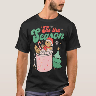 Das ist die Jahreszeit heiße Kakao Lebkuchen Groov T-Shirt