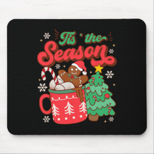 Das ist die Jahreszeit heiße Kakao Lebkuchengebäck Mousepad
